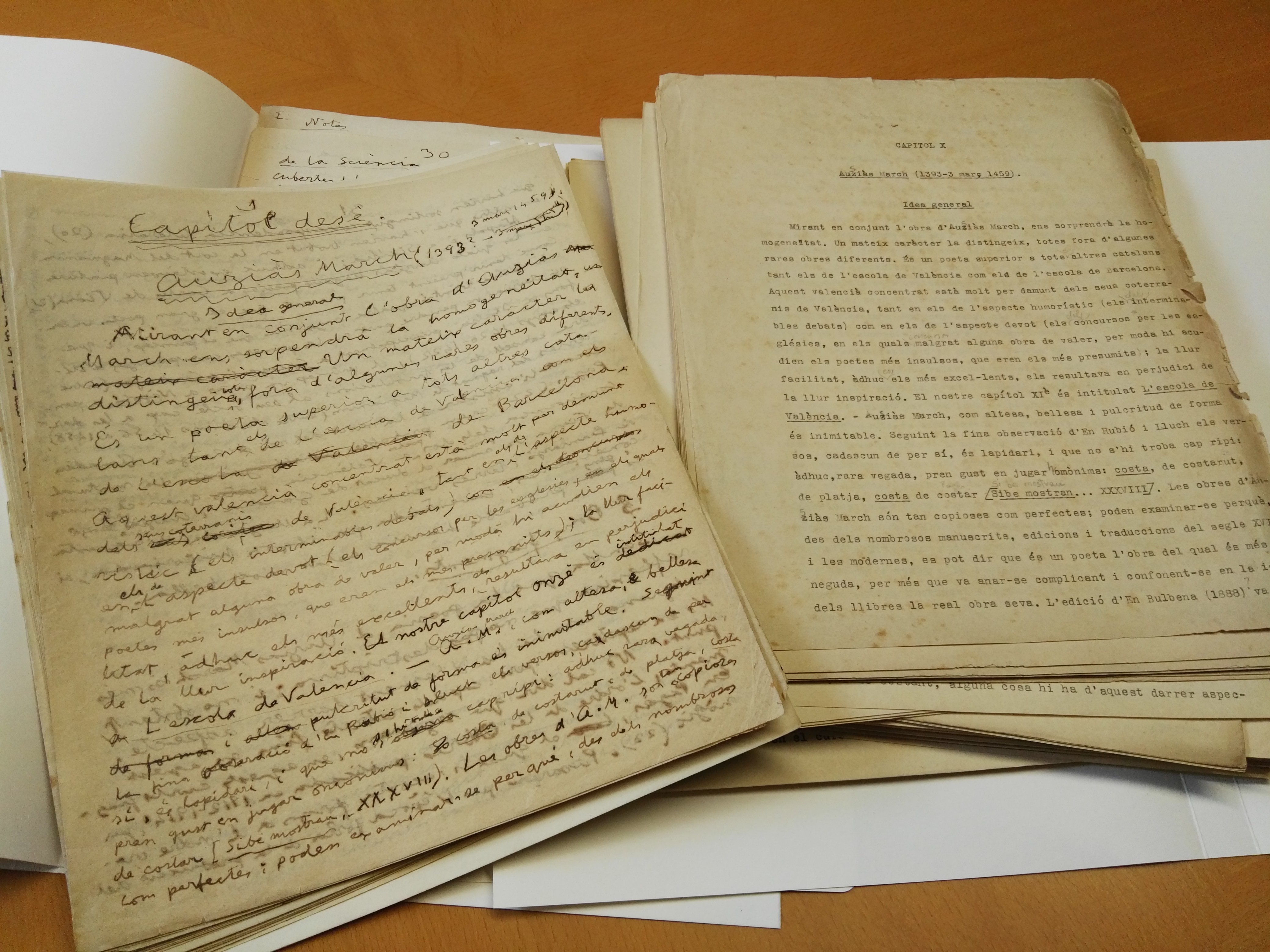 Documents originals del Repertori. Arxiu IEC.